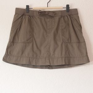 Old Navy Brown Drawstring Skirt
